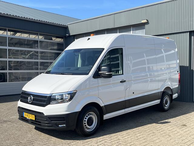 Volkswagen CRAFTER 35 2.0 TDI L3H3/L2H2 Werkplaatsinrichting Kastinrichting Servicewagen Omvormer Standkachel Airco Cruise controle Tekhaak 3000kg Camera Telefoonverbinding 1e eigenaar Dealer onderhouden Euro 6 Ex overheid