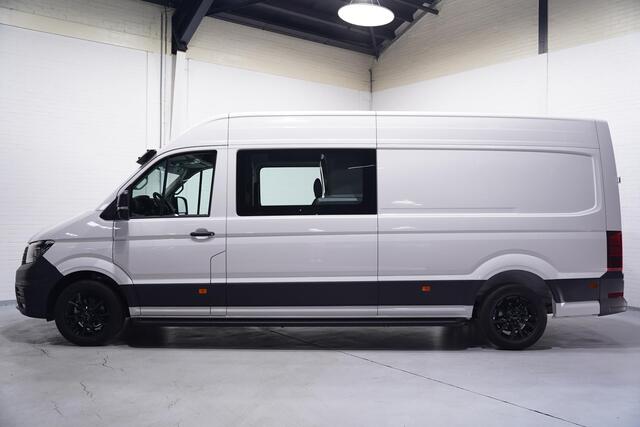 Volkswagen CRAFTER 2.0 TDI 140 pk L4H3 Dubbel Cabine 6p Airco, Cruise control, 17" LMV, Treeplanken, PDC V+A