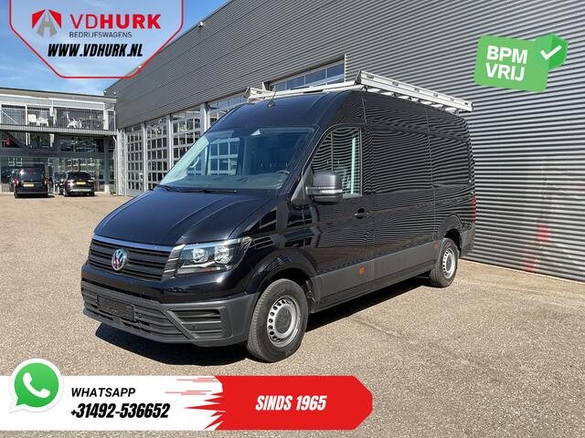 Volkswagen CRAFTER 2.0 TDI 140 pk DSG Aut. L3H3 Carplay/ 270Gr.Deuren/ Navi/ Airco/ Camera/ Cruise/ Imperiaal+Ladder/ PDC