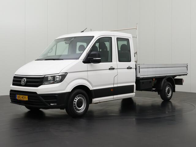 Volkswagen CRAFTER 2.0TDI 140PK Open Laadbak Dubbele Cabine 6-persoons | 3000Kg Trekhaak | Airco | Cruise