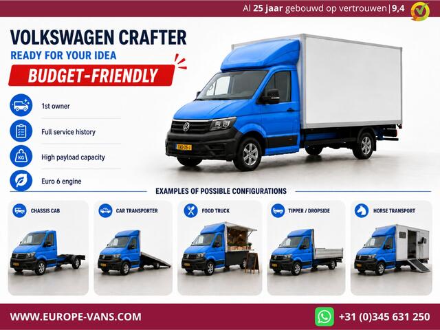 Volkswagen CRAFTER 35 2.0 TDI E6 Bakwagen met achterdeuren 2-Persoons 05-2021