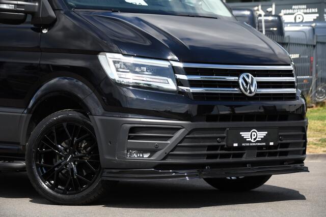 Volkswagen CRAFTER 35 2.0 TDI L3H3 Black Edition Camera, Carplay, LED, 177pk, Automaat, Standkachel, Geveerde stoel, Uniek!