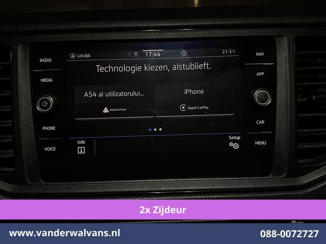 Volkswagen CRAFTER 2.0 TDI 177pk L3H3 L2H2 Euro6 Airco | 2x Zijdeur | Camera | Navigatie | Apple Carplay Android Auto, Bijrijdersbank