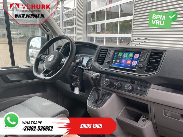 Volkswagen CRAFTER 35 2.0 TDI 140 pk DSG Aut. L3H2 Gev.stoel/ Alarm III/ Carplay/ Navi/ Camera/ PDC/ Cruise/ Trekhaak/ Airco