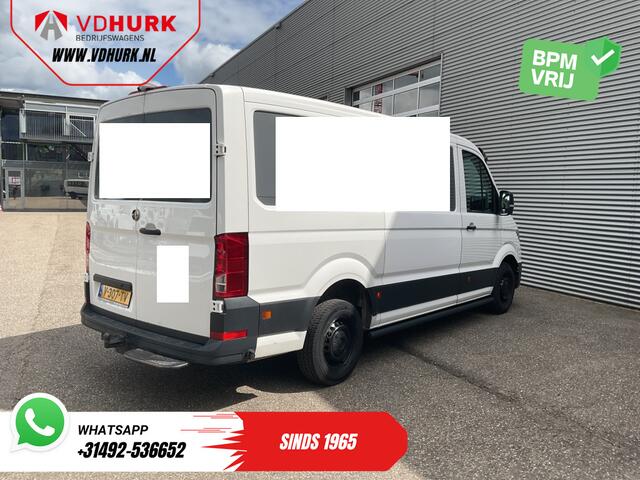 Volkswagen CRAFTER 35 2.0 TDI 140 pk DSG Aut. L3H2 Gev.stoel/ Alarm III/ Carplay/ Navi/ Camera/ PDC/ Cruise/ Trekhaak/ Airco