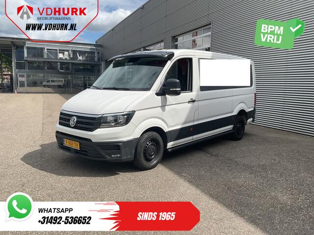 Volkswagen CRAFTER 35 2.0 TDI 140 pk DSG Aut. L3H2 Gev.stoel/ Alarm III/ Carplay/ Navi/ Camera/ PDC/ Cruise/ Trekhaak/ Airco