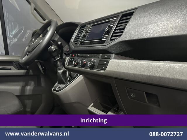 Volkswagen CRAFTER 2.0 TDI 141pk L3H2 L2H1 inrichting Euro6 Airco | Camera | Parkeersensoren Bijrijdersbank