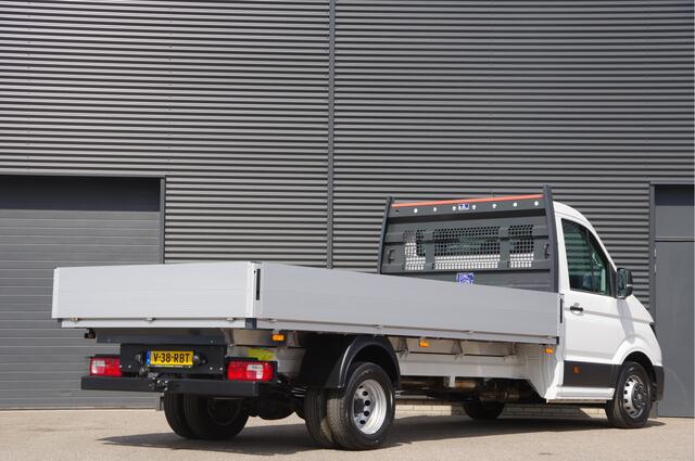 Volkswagen CRAFTER 2.0 TDI L4 DUBBELLUCHT, OPEN LAADBAK N1! 3.5T TREKHAAK, 165PK AUT. NIEUW! CARPLAY, CRUISE, AIRCO, DAB, OPENLAADBAK, PICKUP, PICK-UP