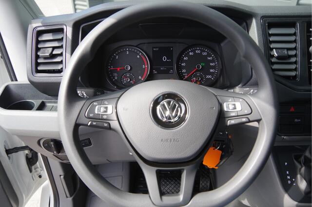 Volkswagen CRAFTER 2.0 TDI L4 DUBBELLUCHT, OPEN LAADBAK N1! 3.5T TREKHAAK, 165PK AUT. NIEUW! CARPLAY, CRUISE, AIRCO, DAB, OPENLAADBAK, PICKUP, PICK-UP