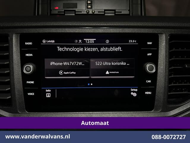 Volkswagen CRAFTER 2.0 TDI 141pk Automaat L3H3 L2H2 Euro6 Airco | Camera | Navigatie | Apple Carplay | Adaptieve Cruisecontrol | 3000kg Trekhaak Android Auto, Chauffeursstoel, Tachograaf, Parkeersensoren