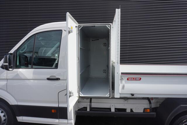 Volkswagen CRAFTER 50 N1 163pk Automaat Dubbellucht Kipper 3500kg Trekgewicht Trekhaak ACC Cruise control Apple Carplay