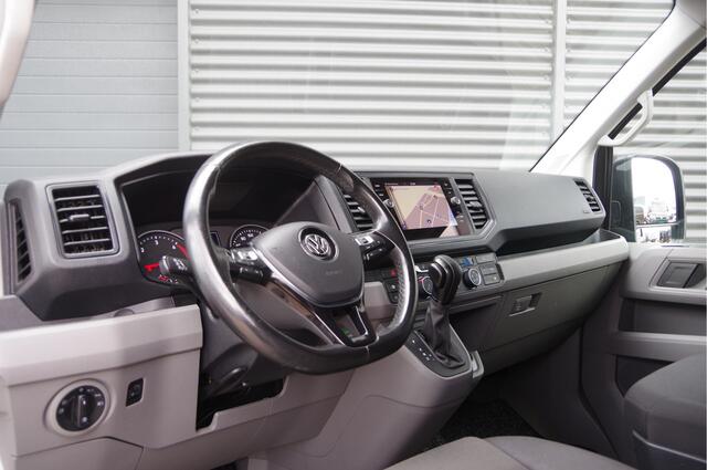 Volkswagen CRAFTER 35 2.0 TDI L3H3(L2H2) 177PK AUT. 2X SCHUIFDEUR, STOELVERWARMING, CAMERA, NAVI, CRUISE, LEDER STUUR, VOORRUIT VERWARMING, STUURVERWARMING, NL AUTO, NAP, DUBBELE SCHUIFDEUR, 2 SCHUIFDEUREN