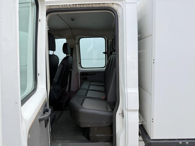 Volkswagen CRAFTER 3.140 2.0 TDI Automaat Open Laadbak Kist Dubbele cabine 6-persoons Airco Trekhaak Navigatie Carplay Pritische Pickup Open Box