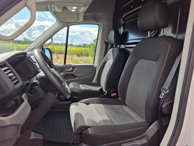 Volkswagen CRAFTER 35 2.0D L4H3 Extra Lang+Hoog Camera Comfort Stoel Airco Apple Carplay Android Auto Cruise Control Sidebars Navi* Pdc Betonplex Vloer Wandbetimmering Schuifdeur Origineel Nederlandse Auto