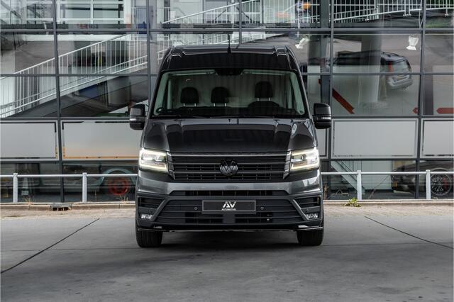 Volkswagen CRAFTER 2.0 TDI 177 PK L3H3 Highline | DSG | L+R Schuifdeur | Bi-Xenon | ACC | Trekhaak | Blind spot | Camera | CarPlay | Navigatie | Massage | Stoel- en stuurwielverwarming | DAB | Nieuwe APK