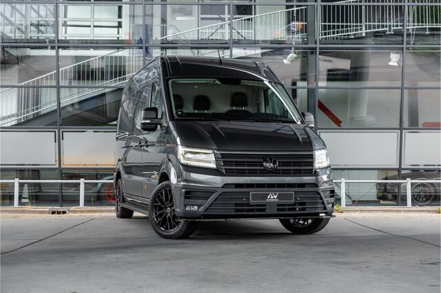 Volkswagen CRAFTER 2.0 TDI 177 PK L3H3 Highline | DSG | L+R Schuifdeur | Bi-Xenon | ACC | Trekhaak | Blind spot | Camera | CarPlay | Navigatie | Massage | Stoel- en stuurwielverwarming | DAB | Nieuwe APK