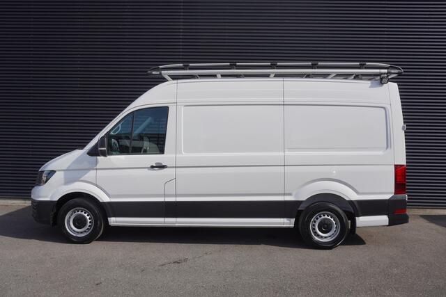 Volkswagen CRAFTER 140pk L3H3/L2H2 Apple carplay Cruise control Airco Imperiaal Parkeersensoren 3-Zits