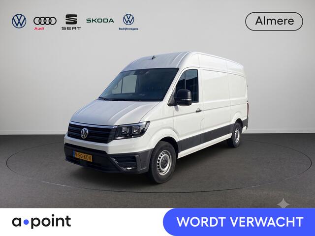 Volkswagen CRAFTER 35 2.0 TDI L3H3 Highline 140 pk Automaat | FACELIFT | Verlengde garantie | Navigatie | Trekhaak | Parkeersensoren (Park assist) | Achteruitrijcamera |