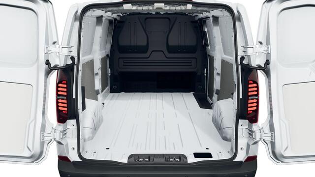 Volkswagen E-Transporter Bedrijfswagens Life L2 100 kW (136 pk) Elektrische aandrijving | Achterdeuren zonder ruit | Bestuurdersassistentiepakket plus | Goodyear all-season banden | Multifunctioneel kunstlederen stuurwiel |