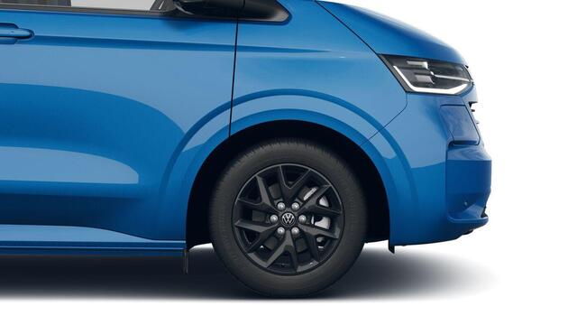 Volkswagen E-Transporter Bedrijfswagens Bulli L2 210 kW (286 pk) Elektrische aandrijving | Binnenspiegel met digitaal display en dashcamfunctie via app | Achterdeuren zonder ruit | Kunststof zijpanelen in laadruimte, hoog |