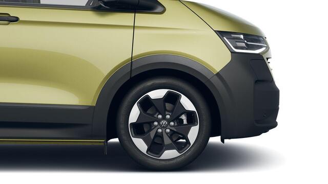 Volkswagen E-Transporter Bedrijfswagens PanAmericana L2 210 kW 286 pk Elektrische aandrijv | Climatronic climate control, 2-zones | Kunststof zijpanelen in laadruimte, hoog | Soundsystem 'harman kardon' met 4 luidsprekers, 1 center luidsprekers en 1 subwoofer | Trekhaak, vast |