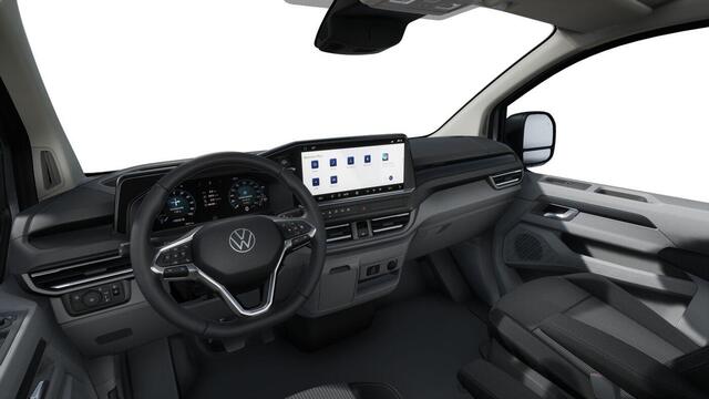 Volkswagen E-Transporter Bedrijfswagens Life L2 160 kW (218 pk) Elektrische aandrijving | Multifunctioneel kunstlederen stuurwiel | Voorruit van gelaagd glas, warmtewerend en verwarmbaar | Kunststof instaplijst voor |