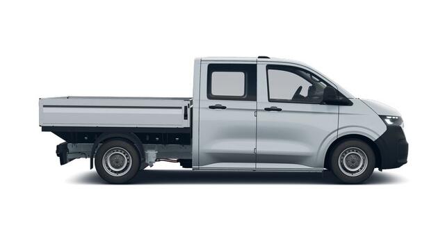 Volkswagen E-Transporter Pick-up Dubbele Cabine L2 136pk | 64 KWh | 6 Zits | Trekhaak | Robuust kunstleder