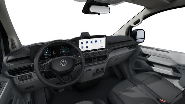Volkswagen E-Transporter Pick-up Dubbele Cabine L2 136pk | 64 KWh | 6 Zits | Trekhaak | Robuust kunstleder
