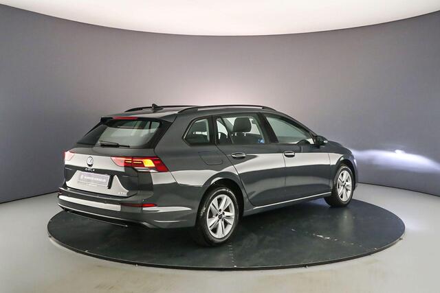 Volkswagen GOLF Variant Life 1.0 eTSI 110pk DSG Automaat Adaptive cruise control, Parkeersensoren, Navigatie, Stoelverwarming, App connect, Airco, DAB, Radio, Stuurwiel verwarmd