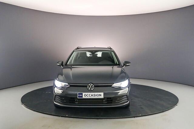 Volkswagen GOLF Variant Life 1.0 eTSI 110pk DSG Automaat Adaptive cruise control, Parkeersensoren, Navigatie, Stoelverwarming, App connect, Airco, DAB, Radio, Stuurwiel verwarmd