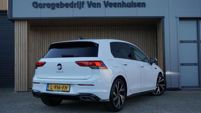 Volkswagen GOLF 1.5 TSI 131pk 3x R-Line 5Drs Virtual Cockpit Stuur/Stoelverwarming Afn.Trekhaak Drive-Select *1e Eigenaar* NL auto!