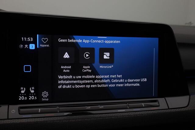 Volkswagen GOLF 1.4 245 pk DSG eHybrid GTE | Panoramadak | Leder | LED mistlampen | Geheugenstoel | IQ Light | Stoelventilatie | Achteruitrijcamera