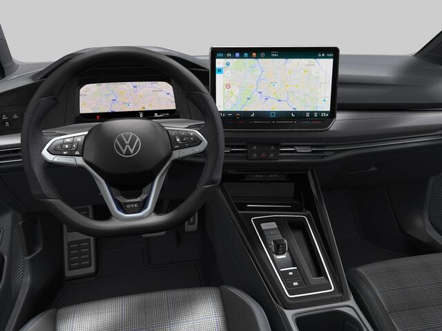 Volkswagen GOLF GTE 1.5 eHybrid 272 pk 6 versn. DSG · Black style pakket · Panoramisch schuif-, kanteldak, elektrisch bedienbaar · Trekhaak mechanisch zwenkbaar en elektrisch bedienbaar
