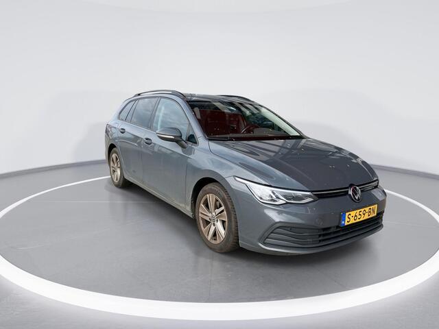 Volkswagen GOLF Variant 1.0 eTSI 110pk DSG Life · Camera · Inklap. Trekhaak · Apple/Android Car Play · ACC · Sfeerverlichting · Navigatie · Verkeersbord Detectie · Garantie t/m 20-01-2027 of 100.000km