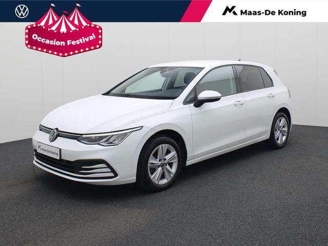 Volkswagen GOLF 1.5eTSI/130PK Life DSG · App connect · Camera + Parkeersensoren · Stoel- & stuurverwarming · Garantie tot juli 2028 of 100000km
