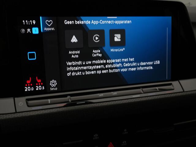 Volkswagen GOLF 1.4 eHybrid 245 pk DSG GTE | Full LED koplampen | Achteruitrijcamera | Stoelverwarming | 17 inch