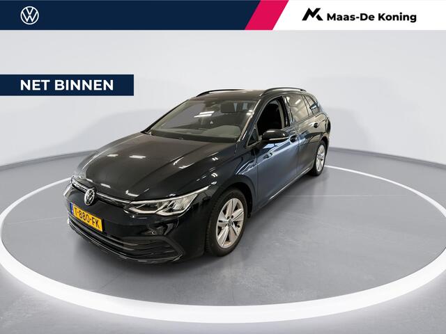 Volkswagen GOLF Variant 1.0 eTSI 110pk DSG Life · Apple/Android Car Play · Camera · Elek. Trekhaak · Navigatie · P-Sensoren · Sfeerverlichting · 16'' Inch · Garantie t/m 12-06-2027 of 100.000km