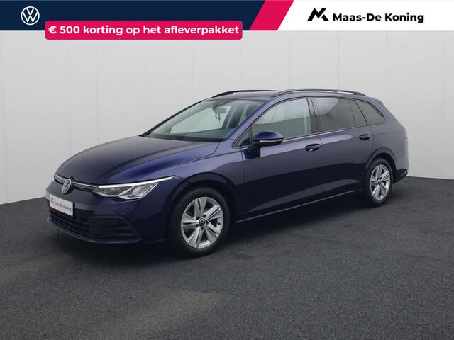 Volkswagen GOLF Variant 1.0eTSI/110PK Life DSG · Navigatie · Trekhaak · Apple/Android Car Play ·Garantie t/m 06-05-2027 of 100.000km