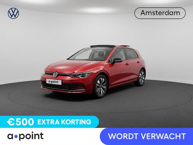 Volkswagen GOLF 1.5 eTSI Life Edition GOAL 116 pk Automaat (DSG) | Verlengde garantie | Navigatie | Panoramadak | Parkeersensoren | Achteruitrijcamera | Stoelverwarming |