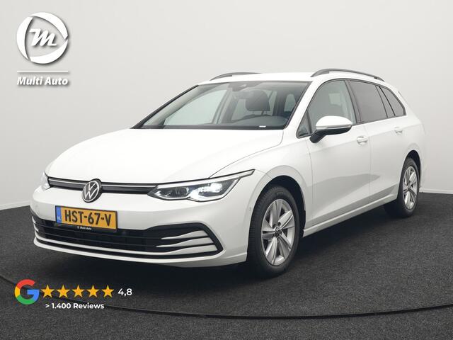 Volkswagen GOLF Variant 1.5 TSI 131pk Dealer O.H. | Adaptive Cruise | Camera | Alcantara Sportstoelen Verwarmd | IQ Light | Stuurverwaming | Sfeerverlichting | Parkassist | Apple Carplay |