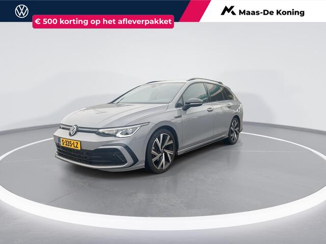 Volkswagen GOLF Variant 1.5 TSI 130pk R-Line ·Black Style · Apple/Android Car Play · Stoelverwarming · 18'' Velgen · Matrix LED verlichting ·