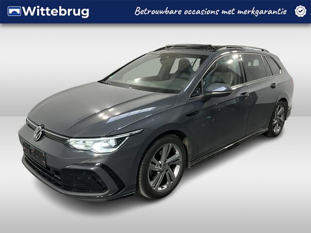 Volkswagen GOLF Variant 1.5 eTSI R-Line / AUTOMAAT/ PANO/ IQ. LIGHT V & A/ STUUR + STOEL VERWARM./ CAMERA/ ACC/ APP CONNECT/ RIJ-MODI/ DIGITAL DASH/ NAVI/ CLIMA/ DAB/ 17'' LMV