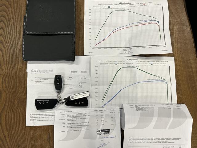Volkswagen GOLF 2.0 TSI GTI Stage 2 | Panoramadak | Custom uitlaat | Adaptief onderstel | Kleppensysteem | Stoel+Stuurverwarming | Adaptieve cruise control | Climate control | Achteruitrijcamera