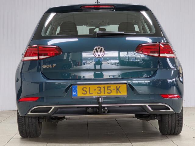 Volkswagen GOLF 1.0 TSI Highline/ Facelift!/ Trekhaak/ Automaat!/ Virtual Cockpit/ Navi/ Apple + Android/ DAB+/ Adaptive Cruise/ Bluetooth/ Armsteun/ Multi. LEDER. Stuur/ Mistl./ PDC V+A.