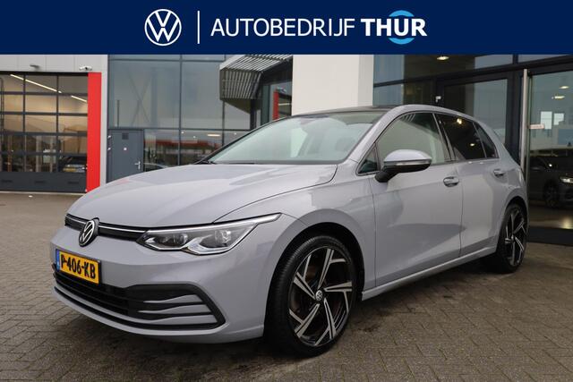 Volkswagen GOLF 1.0 eTSI Life 110PK / 80kW DSG, IQ Matrix LED, achteruitrijcamera, panoramadak, 18" LMV, travel assist, 3 zone climatronic, licht en regen sensor, privacy glas, adaptive cruise control