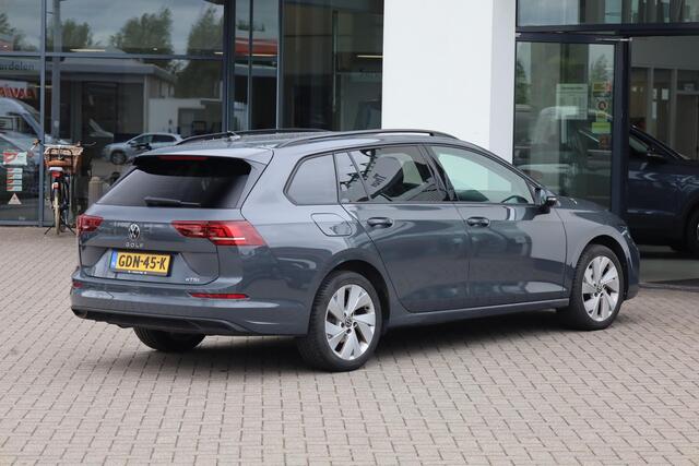 Volkswagen GOLF Variant 1.5 eTSI Life Business PL ¤690 p/m* 116PK / 85kW DSG, Navigatie, voorstoelen verwarmbaar met massagefunctie, Apple Carplay & Android Auto, extra getint glas achter, digitaal instrumentenpaneel, LED koplampen, adaptieve cruise control (acc), DAB+