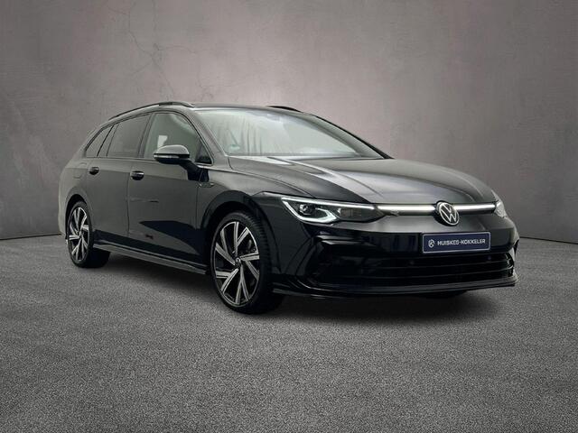 Volkswagen GOLF Variant R-Line Business 1.5 eTSI 150pk DSG Automaat Panoramadak, Adaptive cruise control, Black style, Achteruitrijcamera, Navigatie, Stoelverwarming
