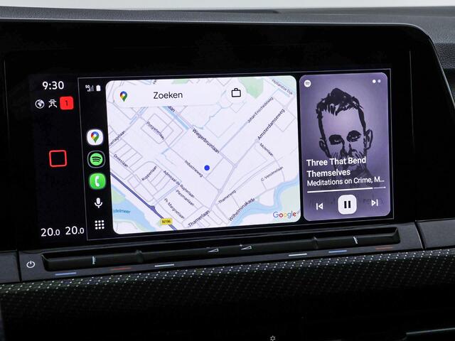 Volkswagen GOLF 1.5 eTSI 130pk DSG R-Line · Apple/Android Car Play · Navigatie · P-Sensoren · Sfeerverlichting · Getint Glas · 17'' Inch · Garantie t/m 12-02-2028 of 100.000km