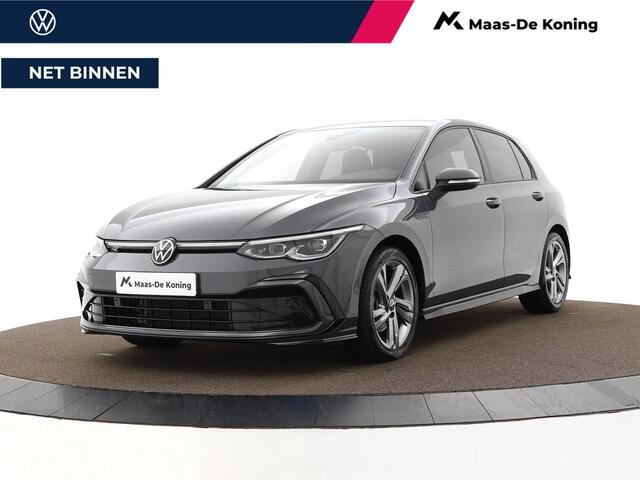 Volkswagen GOLF 1.5 eTSI 130pk DSG R-Line · Apple/Android Car Play · Navigatie · P-Sensoren · Sfeerverlichting · Getint Glas · 17'' Inch · Garantie t/m 12-02-2028 of 100.000km