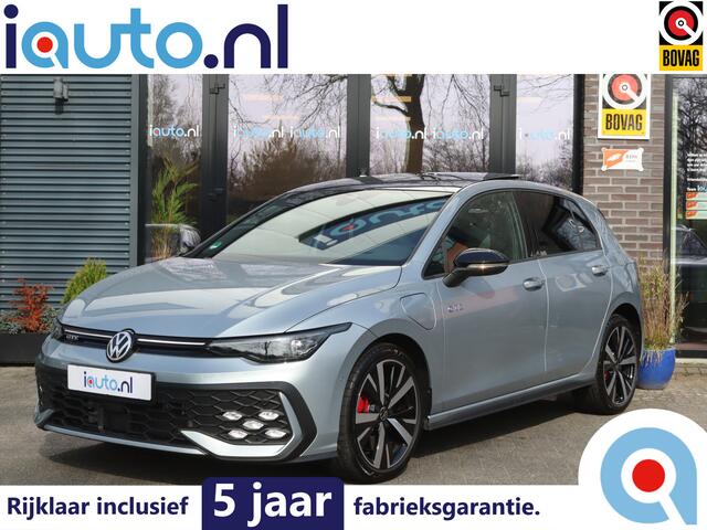 Volkswagen GOLF 1.5 eHybrid 272pk GTE Black Style Pano/Leder/IQ.Light/360/Headup/DCC/Keyless/Elek. stoel+mem/Dodehoek/Trekhaak wegkl.